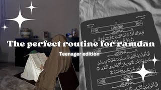 The perfect routine for ramdan💌🤌 |shades of academia| a guide to balancing religious activities