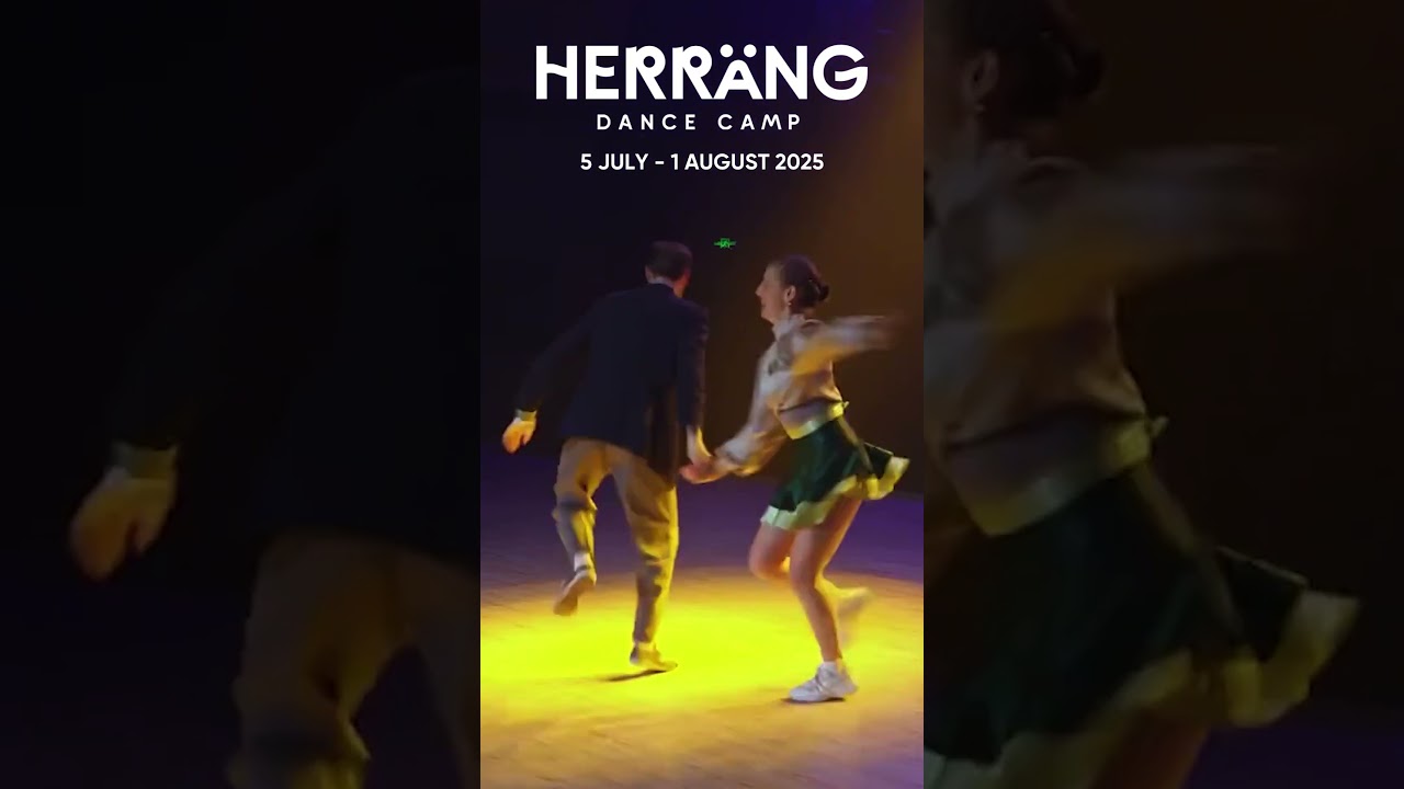 Herrang 2025 Teacher Presentation Nils & Elice  #lindyhop #dance