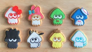 【Splatoon2】Sanrio character collab cookies - サンリオコラボクッキー作ってみた