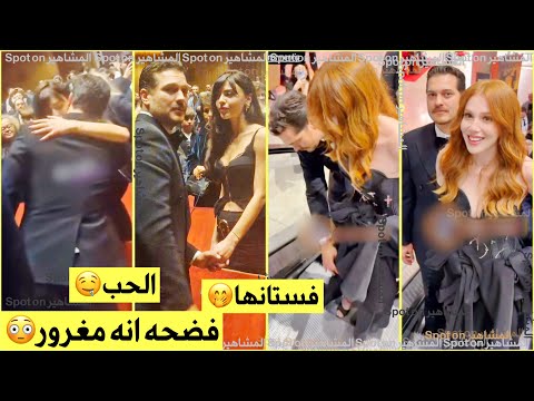 مواقف محرجة بافتتاح النائم حضن رومانسي بين شاتاي واصليهان شاتاي ينقذ التشين من تمزق فستانها مغرور