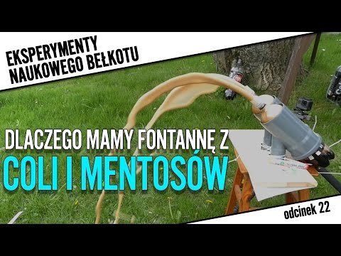 Wideo: Dlaczego Mentos i dietetyczna cola reagują?