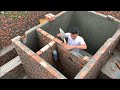 Techniques For Building And Finishing Traditional Septic Tanks To Treat Wastewater For Houses