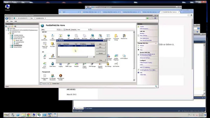 IIS - 4 Different Ways to Host Multiple WebSites