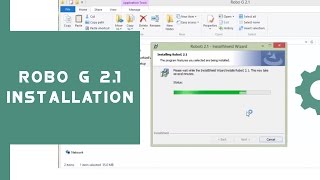 Learn how to install Robo G 2.1 on your system Operating System: Wi...