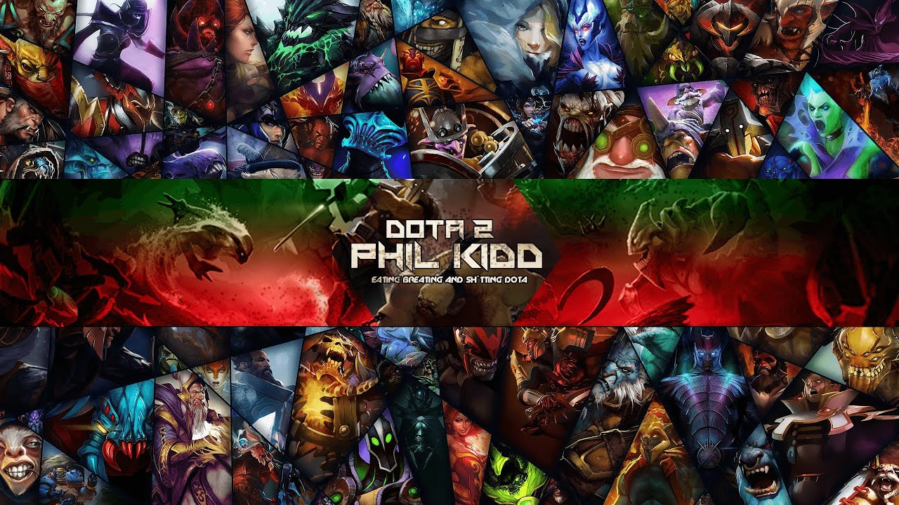 Баннер дота 2. Баннер для доты. Баннер для Твича игровой. Шапка в стиле дота