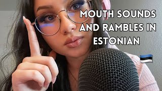 Mouth sounds and rambling in Estonian | Eesti ASMR | Estonian ASMR screenshot 2