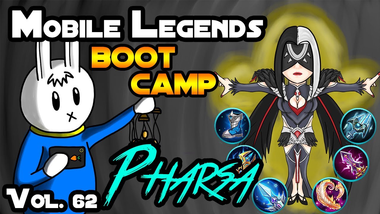 PHARSA REVAMPED - TIPS, ITEMS, SPELL, EMBLEMS, AND GUIDE - MGL MOBILE LEGENDS BOOT CAMP VOLUME 62