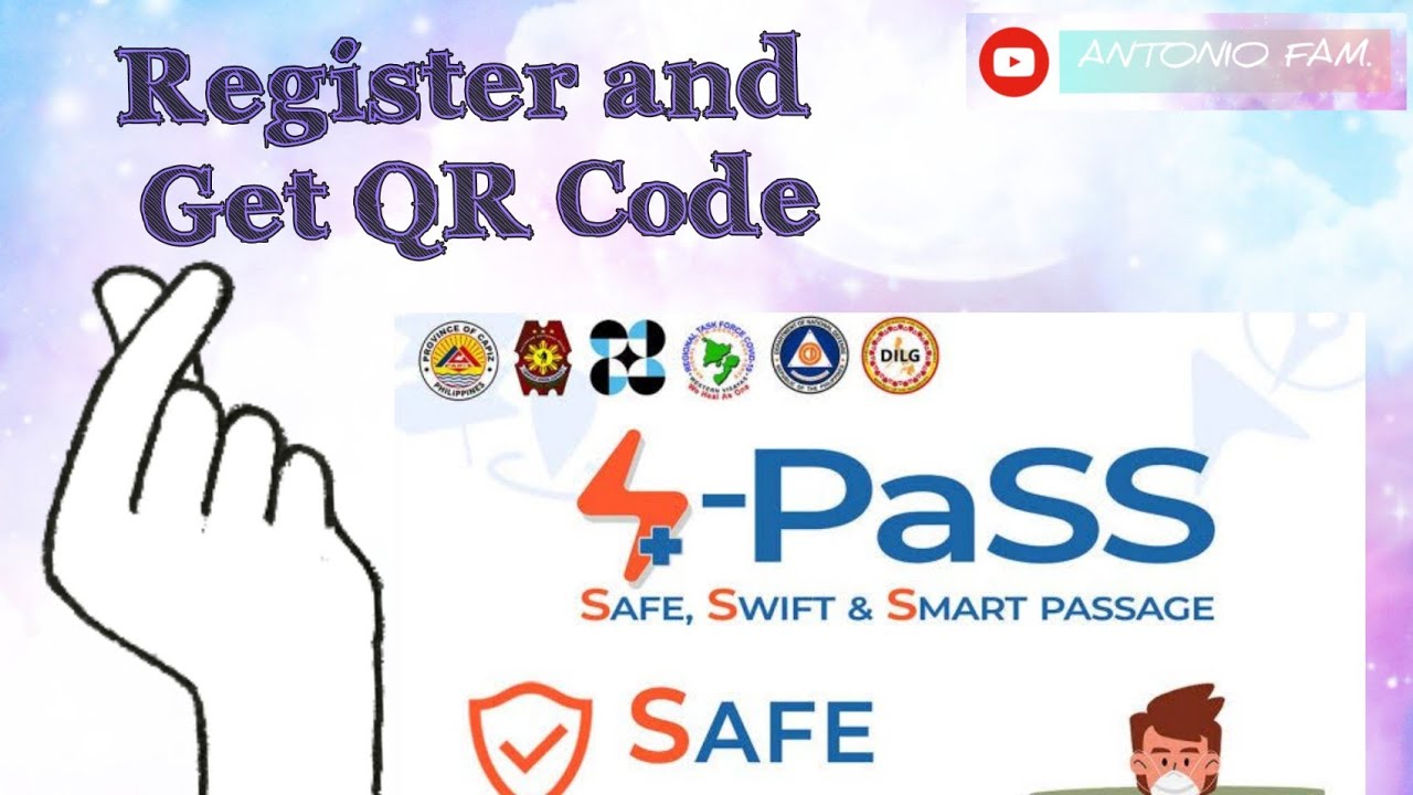 How to register and get QR code for SPASS online 💞 