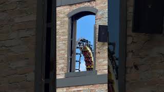 The DEMON! #rollercoaster #sixflagsgreatamerica #themepark #frightfest