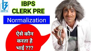 #IBPS Clerk #Normalization is Unfair |  🤔🤔 Unbelievable in History