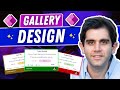 How to build a responsive modern gallery in power apps  tutorial