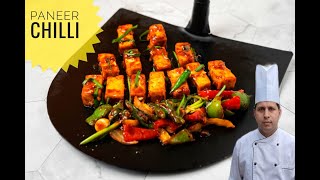 Chilli Paneer | चिल्ली पनीर | Easy  Restaurant Style  Chilli Paneer recipe | Chef Jabber Negi