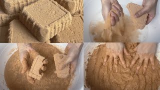 Soft Yellow brick Sand-Water Crush/thick paste mixing screenshot 4