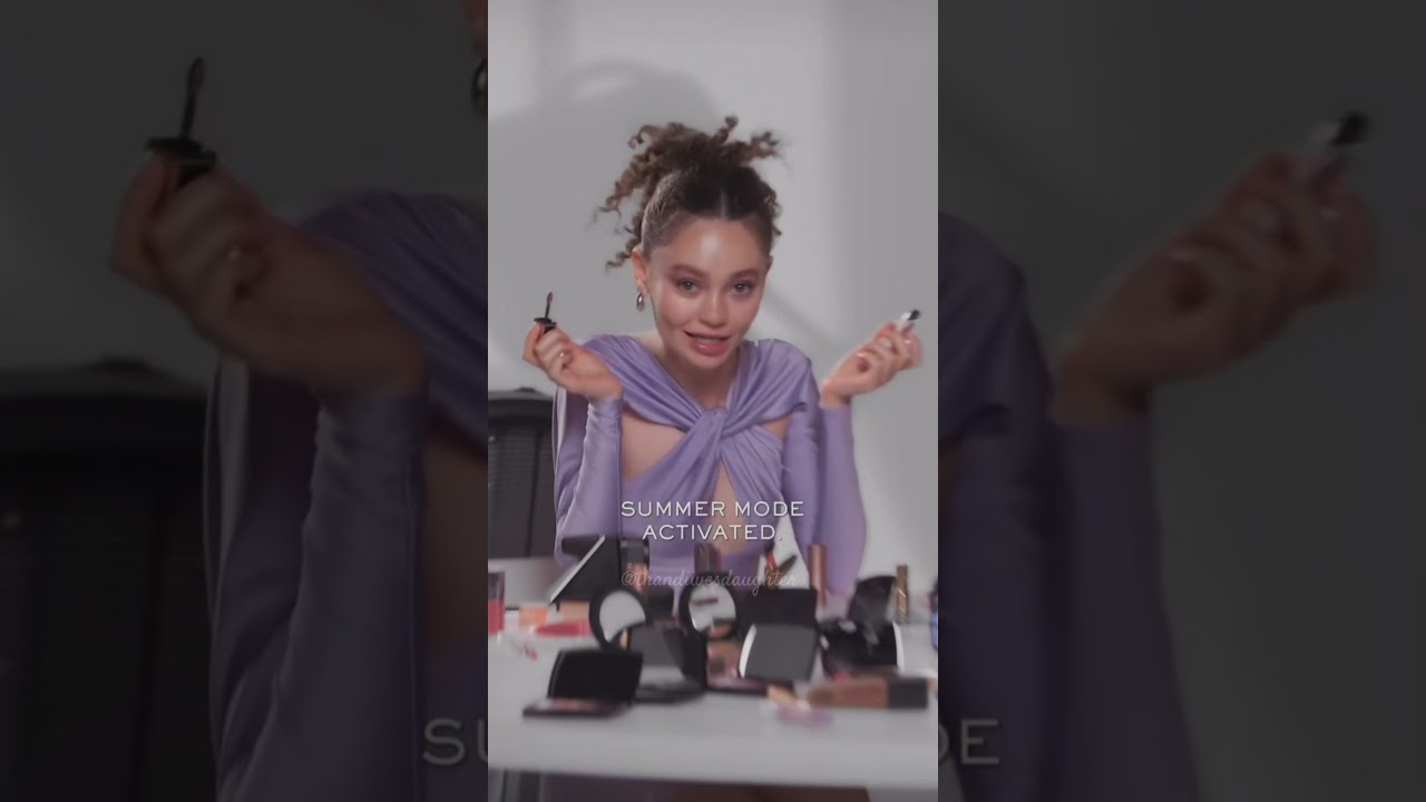 Nico Parker and Isabella Rossellini go messy with Lancôme