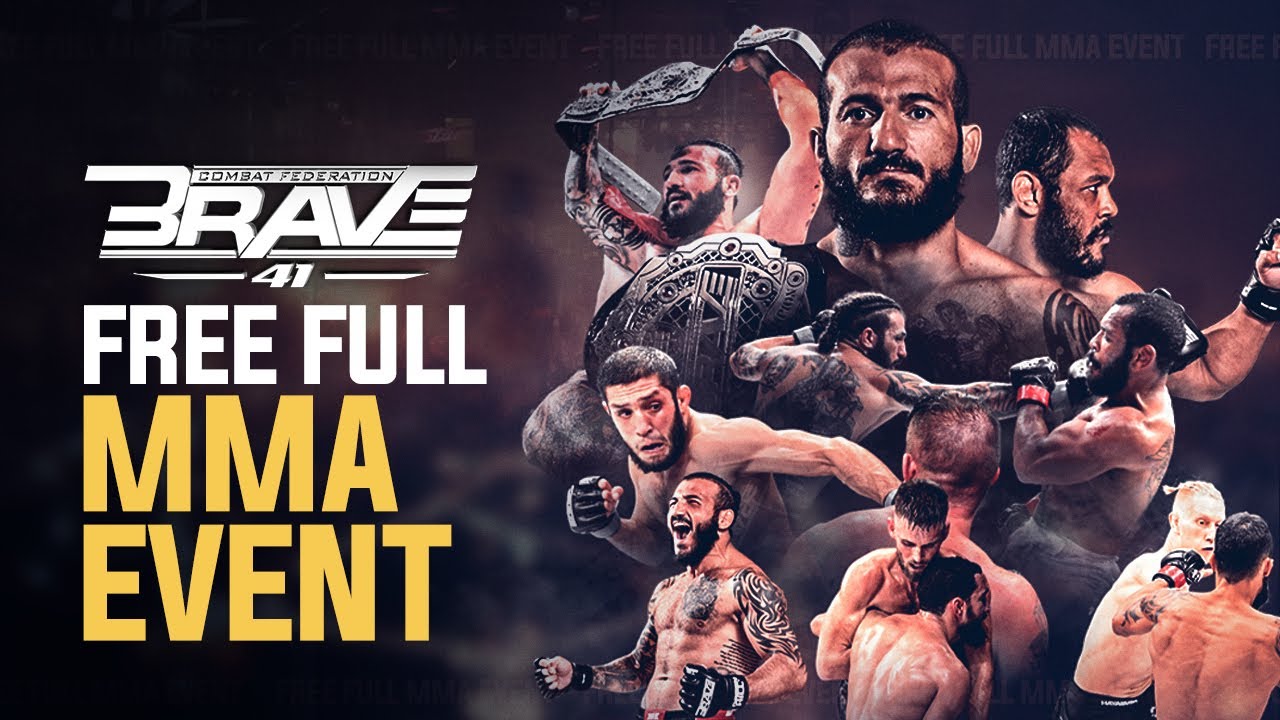 FREE Full MMA Event BRAVE CF 41, Kingdom of Bahrain FREE MMA Fights BRAVE TV