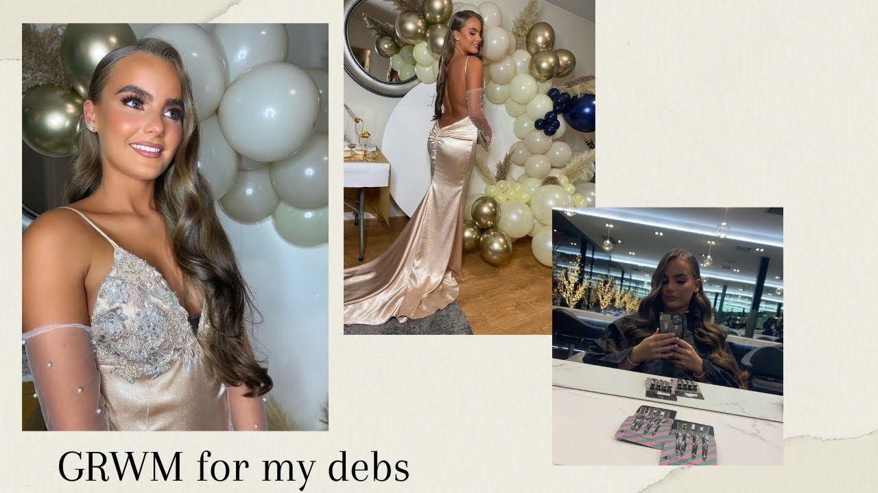 GRWM for my debs & braces removal🥂 | Layla Russell |