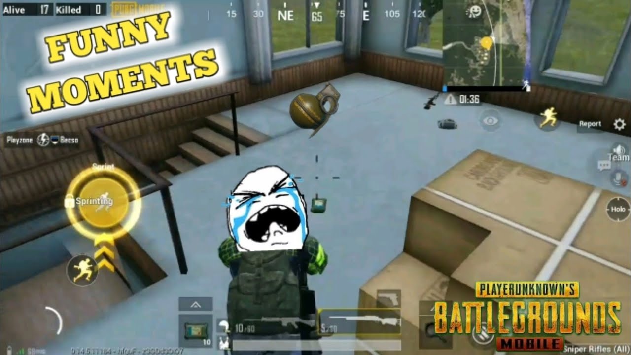 Pubg mobile funny moments,epic fails - YouTube