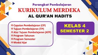 DOWNLOAD CP, TP, ATP, TEACHING MODULE AL QUR'AN HADITH PHASE B CLASS 4 SEMESTER 2 DOWNLOAD CP, TP, ATP, TEACHING MODULE AL QUR'AN HADITH PHASE B CLASS 4 SEMESTER 2