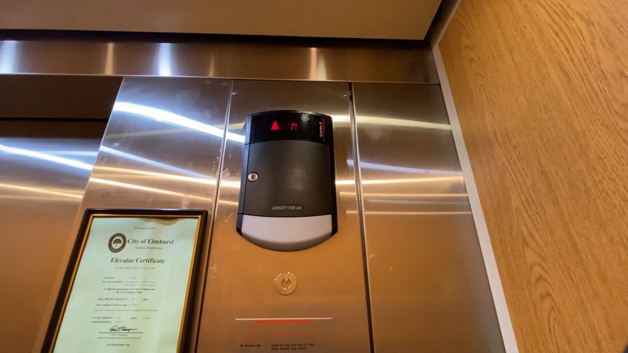 AWESOME 2001 LowPitch Schindler Hydraulic Elevator Jewel Osco