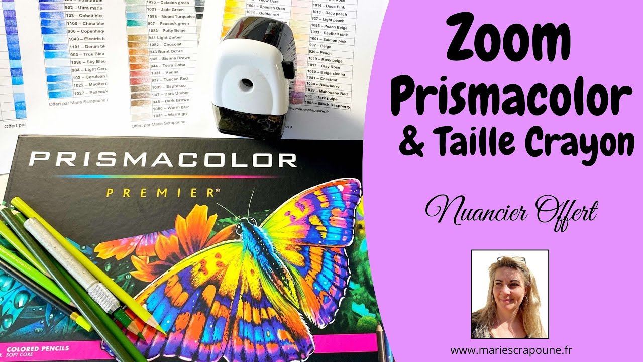 ASTUCE & CONSEIL Coloriage adulte Spécial Taille Crayon mécanique DAHLE et crayons Prismacolor