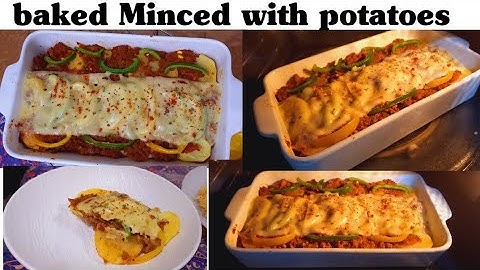 Just add ground beef to the potatoes! Simple dinner recipe!