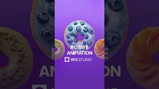 Rotate Animation | Wix Studio #wixstudio #tutorial