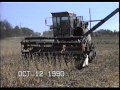 Gleaner Model E Combine in Soybeans