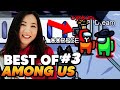 FUSLIE'S BEST and FUNNIEST MOMENTS in AMONG US! #3