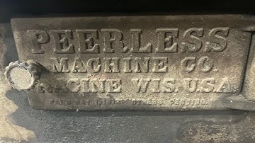 Peerless Power Hacksaw