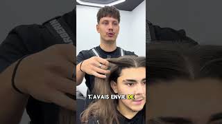 alors il est mieux comme ça ? 💈🔥#barber #coupehomme #shots #pov #shorts