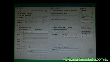 Sunde - Wireless Configuration
