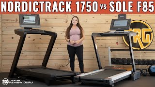 NordicTrack 1750 vs Sole F85 Treadmill Comparison screenshot 4
