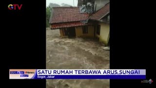 Cuaca Ekstrem! Sungai Cisadane Meluap Hingga Rumah Warga Terseret Banjir #BuletiniNewsPagi 13/10