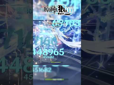 【原神】絲柯克秒殺墮天