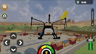 Mordern Farming 3 - Drone Farming Simulator #3 (New Feature Games) | Android Gameplay HD screenshot 2
