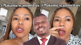 Lady Xposing Bishop Makamu’s funeral for scamming her💔😫
