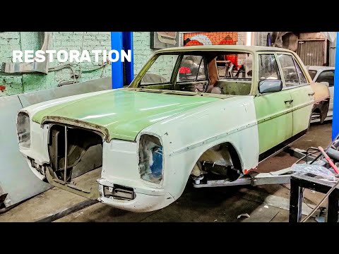 НЕВОЗМОЖНОЕ - ВОЗМОЖНО! Restoration Old Mercedes w114