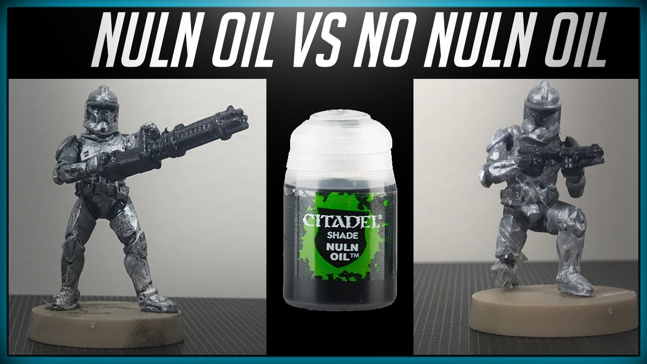 Nuln Oil vs No Nuln Oil Comparison 