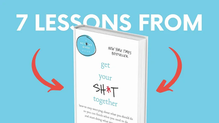GET YOUR SH-T TOGETHER (by Sarah Knight) Top 7 Lessons | Book Summary