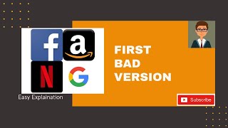 Coding Interviews-First Bad Version leetcode | Python solution(Easy Explaination)|May Day 1 leetcode