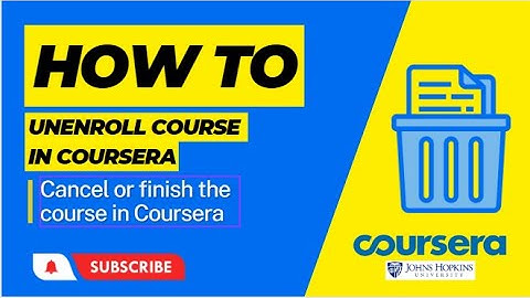How to Unenroll course in Coursera 2023 part 2 | Cancel or Finish course in Coursera | Remove course