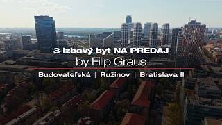 NA PREDAJ/FOR SALE Vkusný 3i byt, 85 m2, vynikajúca lokalita - NIVY, pivnica