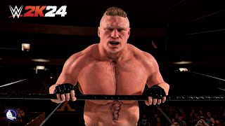 Wwe 2K24 - Brock Lesnar Gameplay | (2K Showcase Mode Bonus Match)