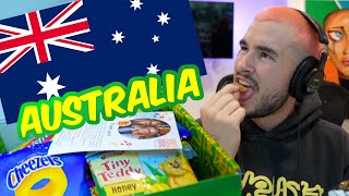 TRYING AUSTRALIAN CANDY