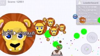 Ash Takeover// Splitrunning With Ash Blue// Agar.io