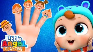 Finger Family Song With Baby John | Fun Sing Along Songs by Little Angel Playtime