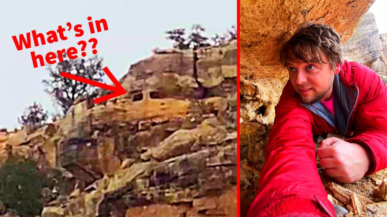 Exploring The Unknown: Hiking To A Mysterious Cave Off The Side Of The ...