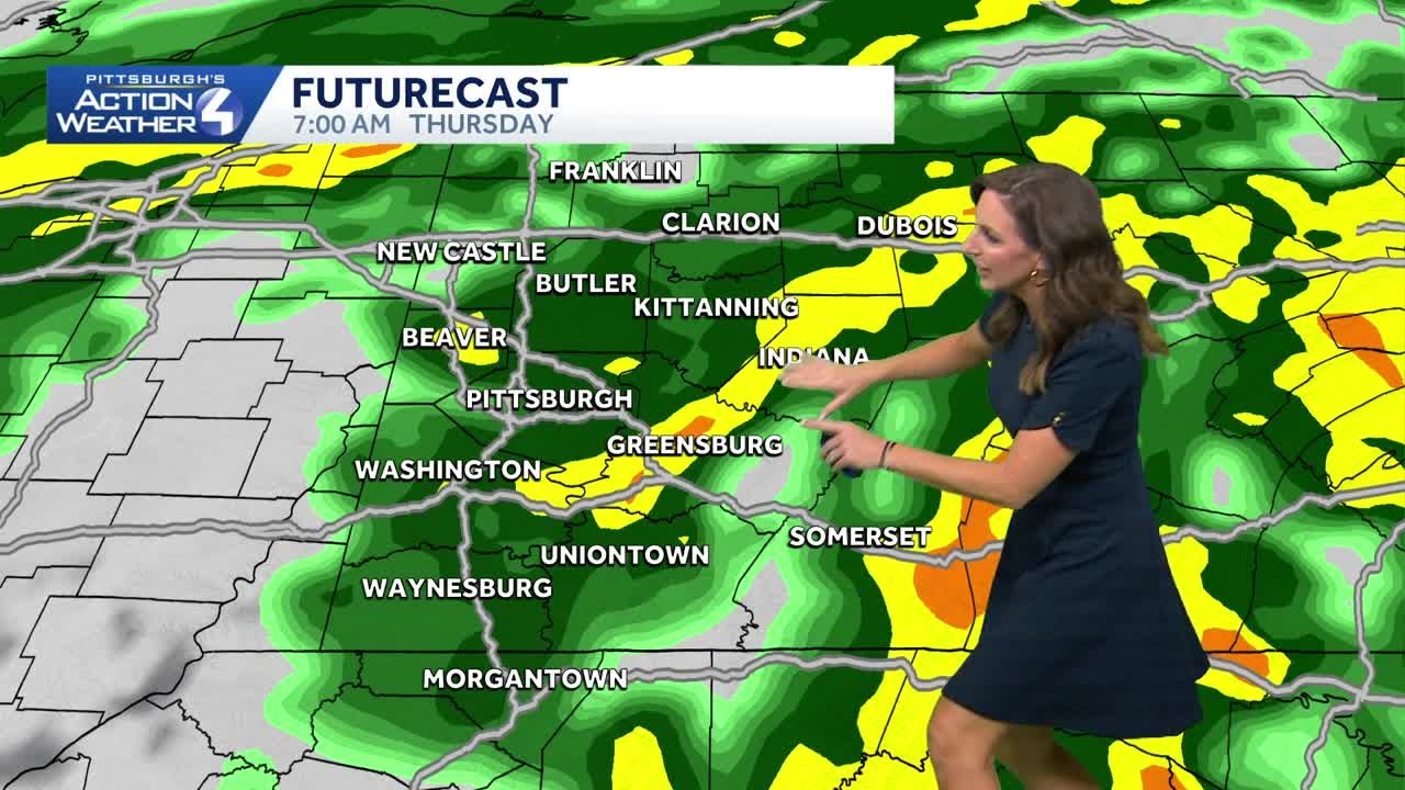 Tracking Rain Heading our Way - YouTube