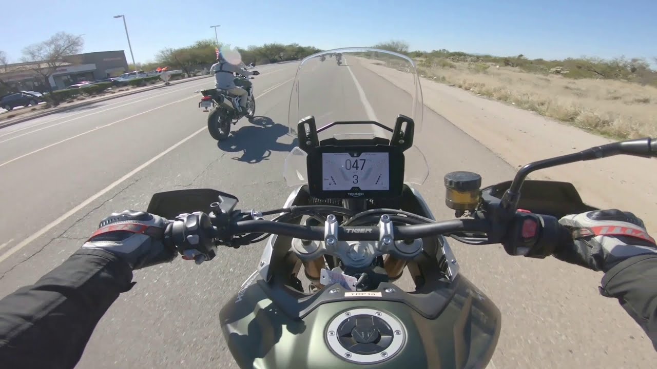 2020 Triumph Tiger 900 Rally Pro Low Speed Balance