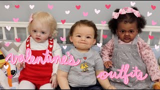 Dressing my Reborn Babies for Valentine's Day! | Kelli Maple